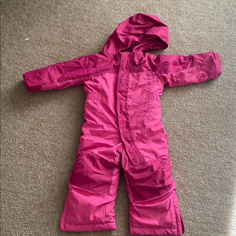 L.L. Bean toddler girls' Cold Buster Snowsuit size 2T